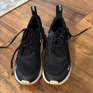 Nike Black and White Air Max Shoes